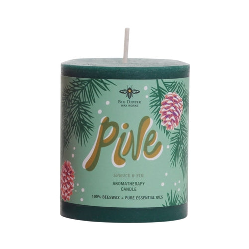 Big Dipper Wax Works Holiday Aromatherapy Pillars