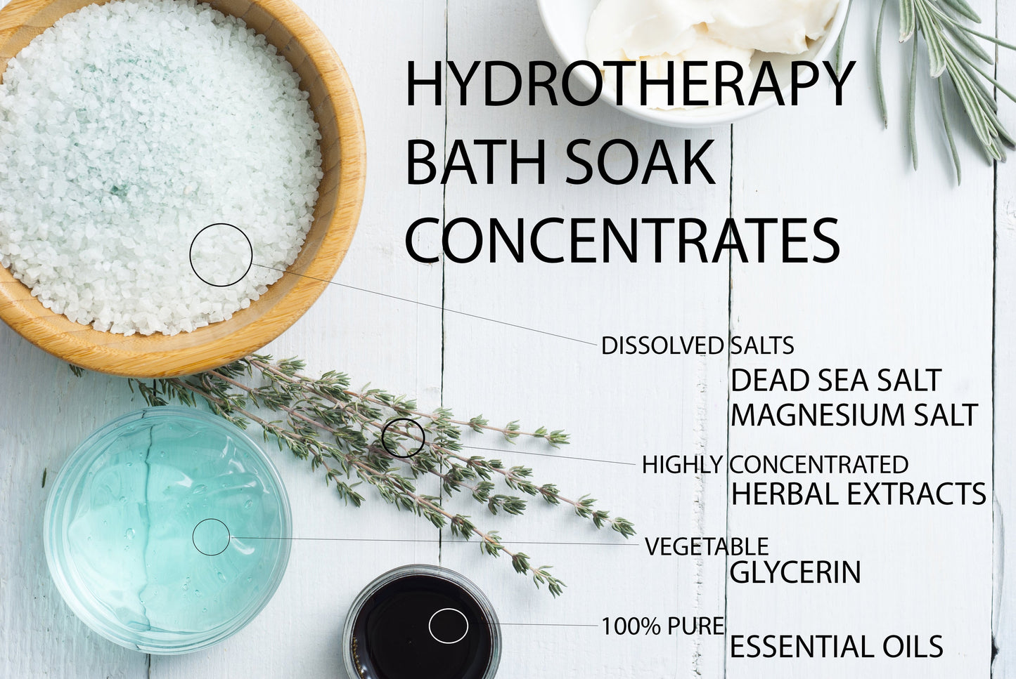 Relaxing Hydrotherapy Bath Soak