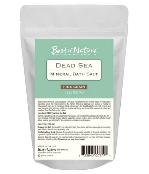 Dead Sea Mineral Bath Salt - Bulk Sizes