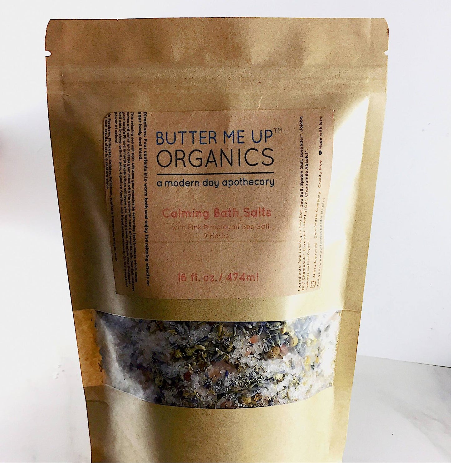 Calming Bath Salts / Detox / Relaxation / Lavender & Chamomile /